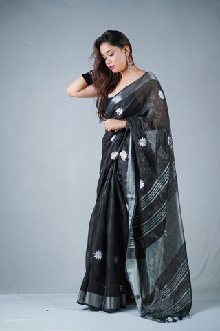 LINEN SAREES