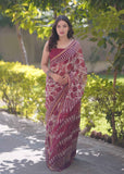 Chitralekha- Floral Kota Doria Saree