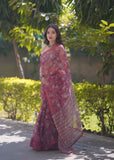 Gulzarika- Floral Kota Doria Saree