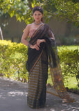 Ruhani - ZigZag Kota Doria Saree