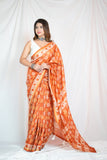 Citrus Charm- Maheshwari Silk Saree