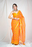 Amber Zephyr - Kota Doria Saree